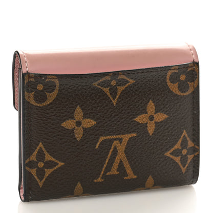 Louis Vuitton Monogram Zoe Wallet Rose Ballerine 3 of 9
