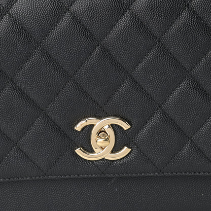 Chanel Caviar Quilted Large Business Affinity Flap Black 8 of 12