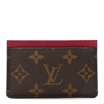 Louis Vuitton Monogram Card Holder Fuchsia 1 of 7