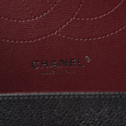 Chanel Caviar Quilted Jumbo Double Flap Black 6 of 11