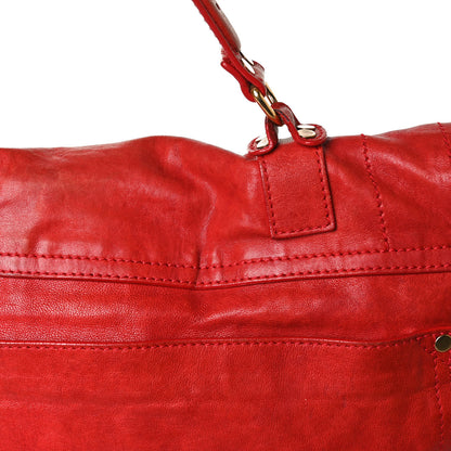 Proenza Schouler Lambskin PS1 Extra Large Satchel Lipstick Red 23 of 41
