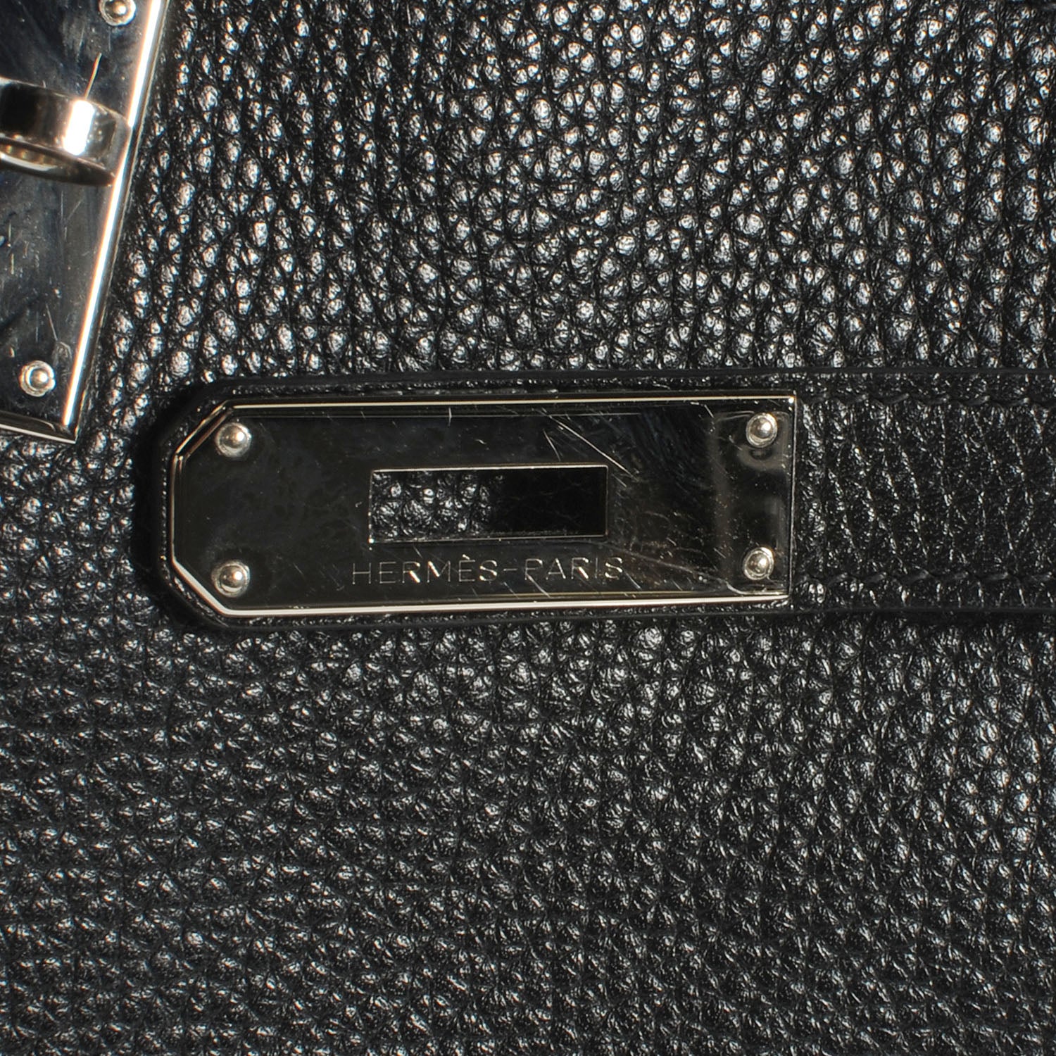 Hermes Taurillon Clemence Kelly 32 Black 7 of 9