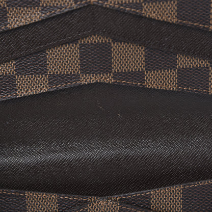 Louis Vuitton Damier Ebene Long Origami Wallet 8 of 11