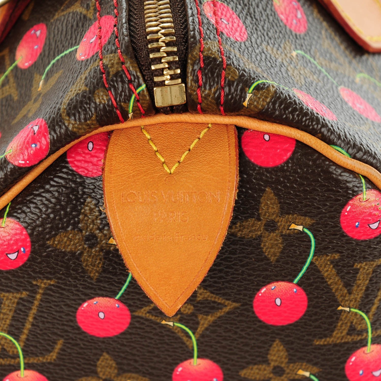 Louis Vuitton Monogram Cerises Speedy 25 6 of 8