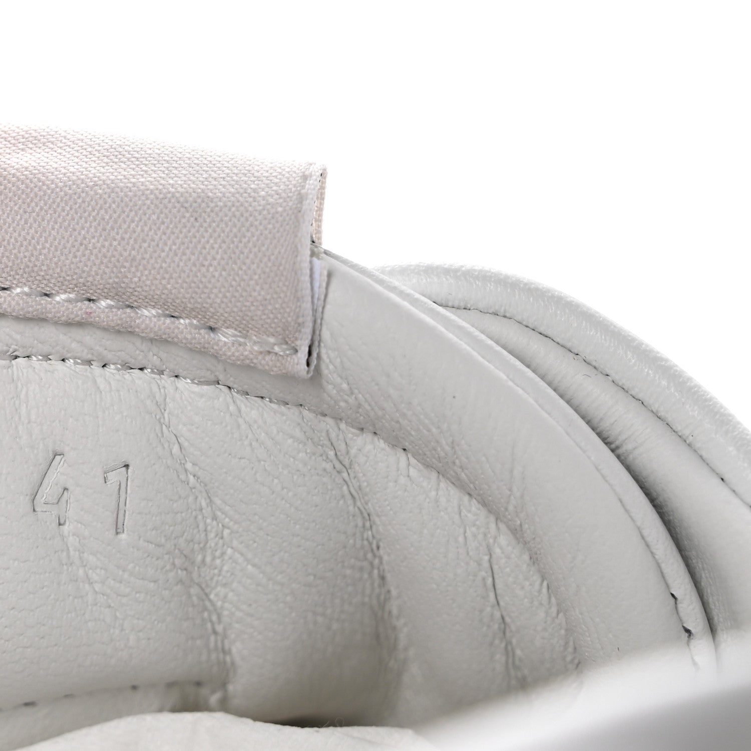 Hermes Perforated Nappa Jet Sneakers 41 White 8 of 9