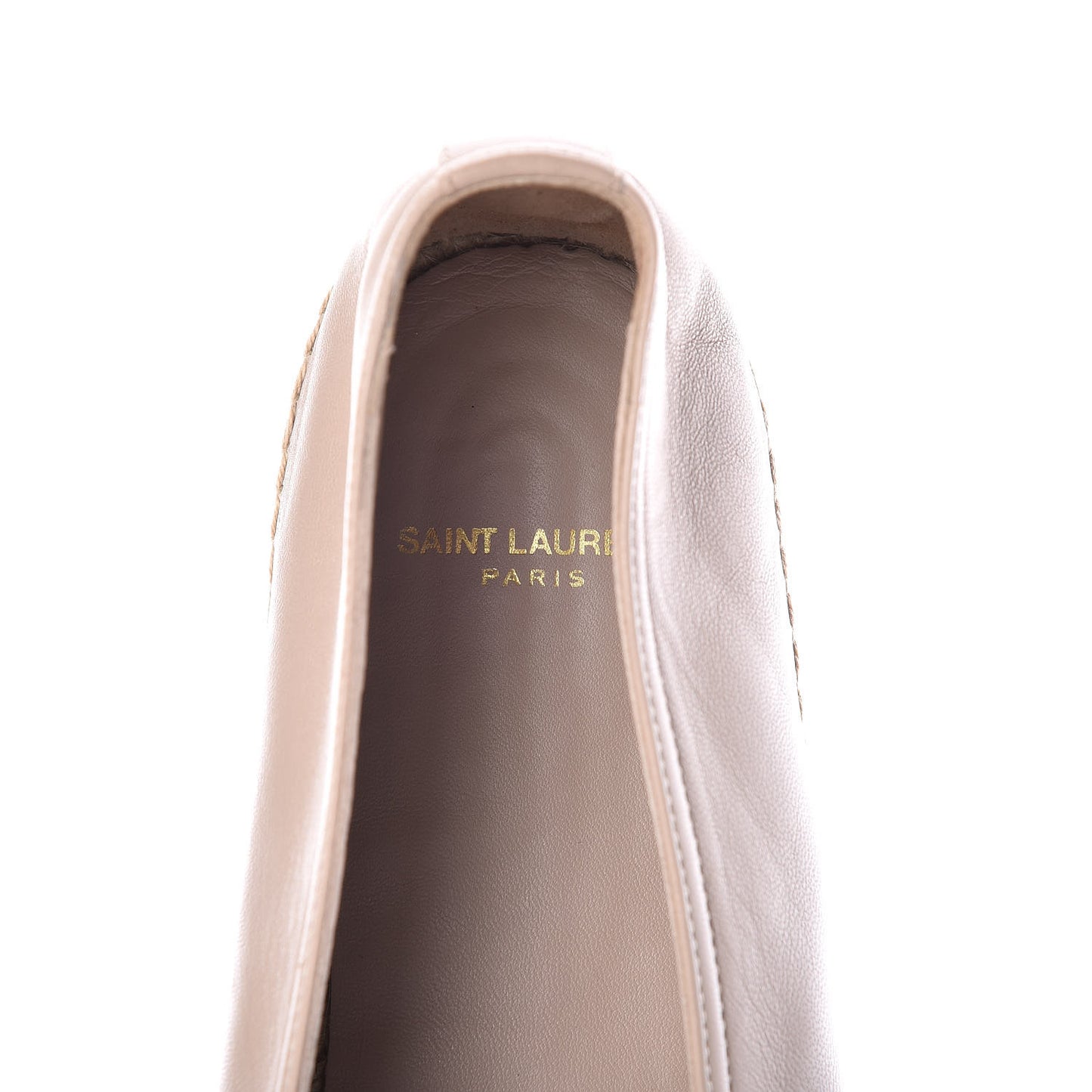Calfskin Monogram Espadrilles 41.5 Rose Poudre