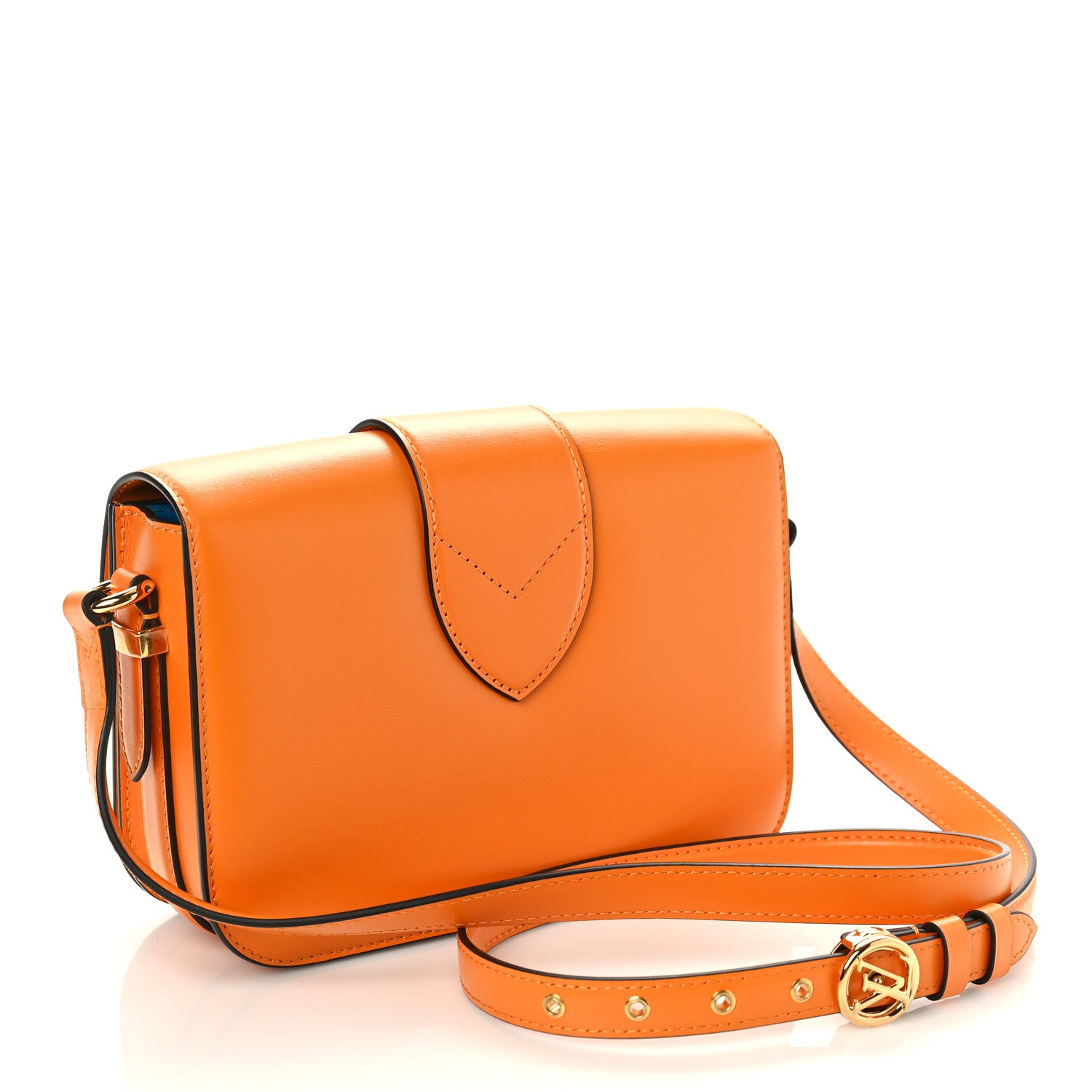 Louis Vuitton Smooth Calfskin LV Pont 9 Summer Gold 3 of 10