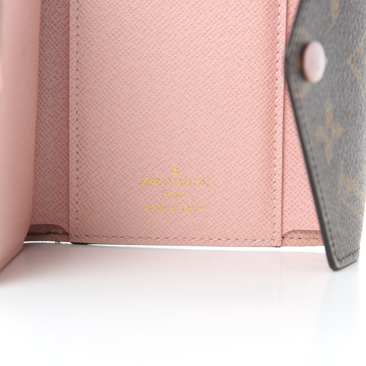 Monogram Victorine Wallet Rose Ballerine