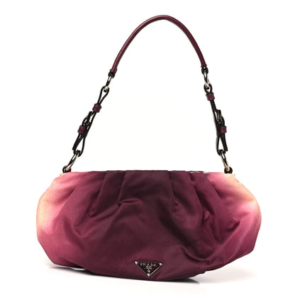 Prada Nylon Sfumato Shoulder Bag Purple 1 of 9