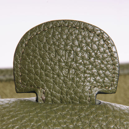 Hermes Taurillon Clemence Evelyne III TGM Vert Veronese 12 of 13