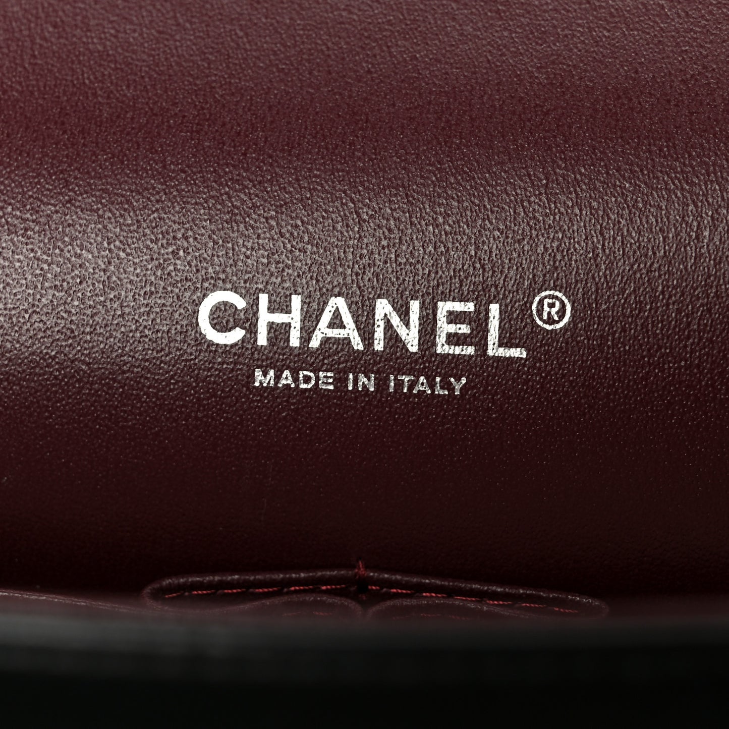 Lambskin Quilted Maxi Double Flap Black