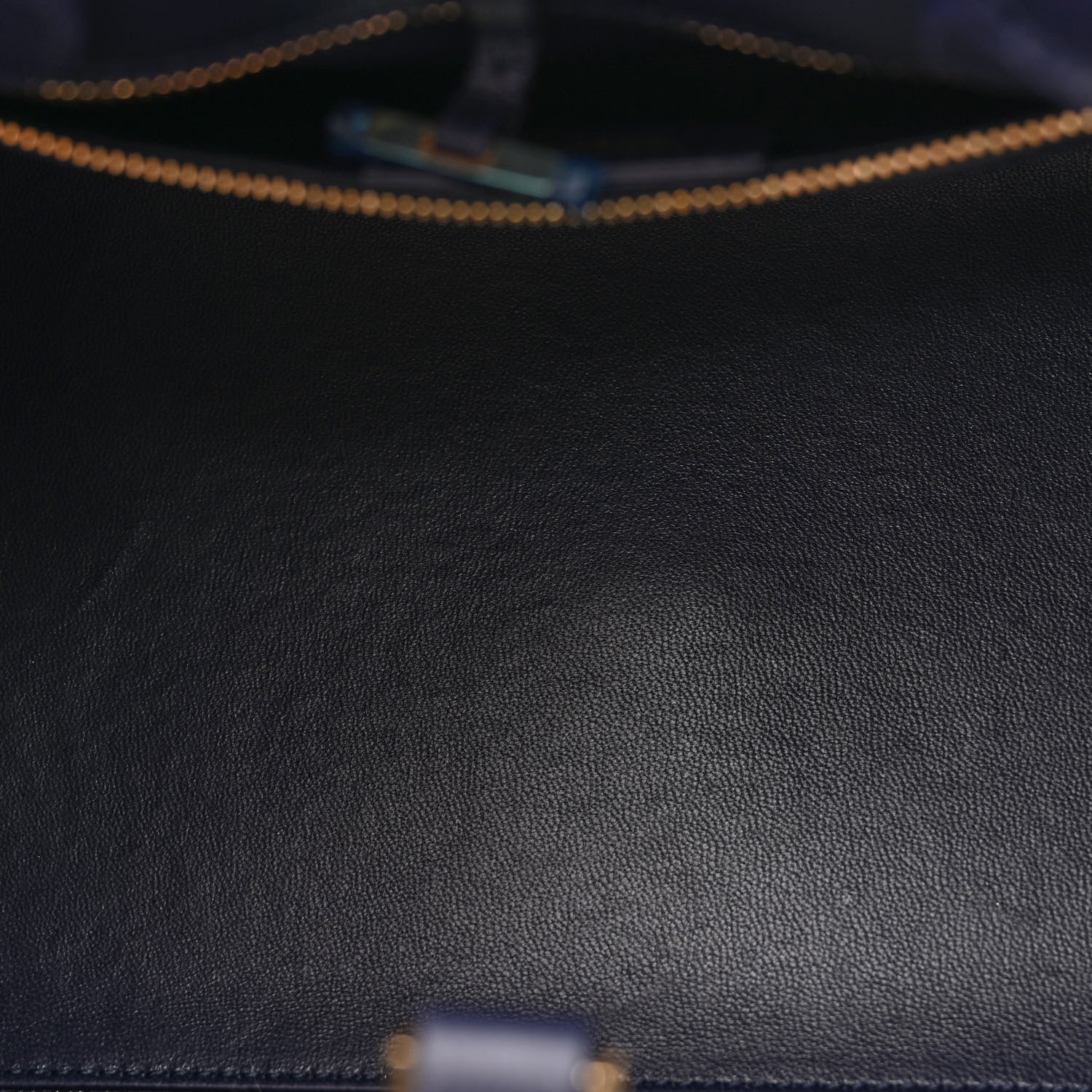 Salvatore Ferragamo Calfskin Small Hug Bag Midnight 5 of 9