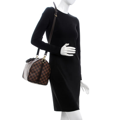Louis Vuitton Damier Ebene Speedy Bandouliere 30 2 of 8