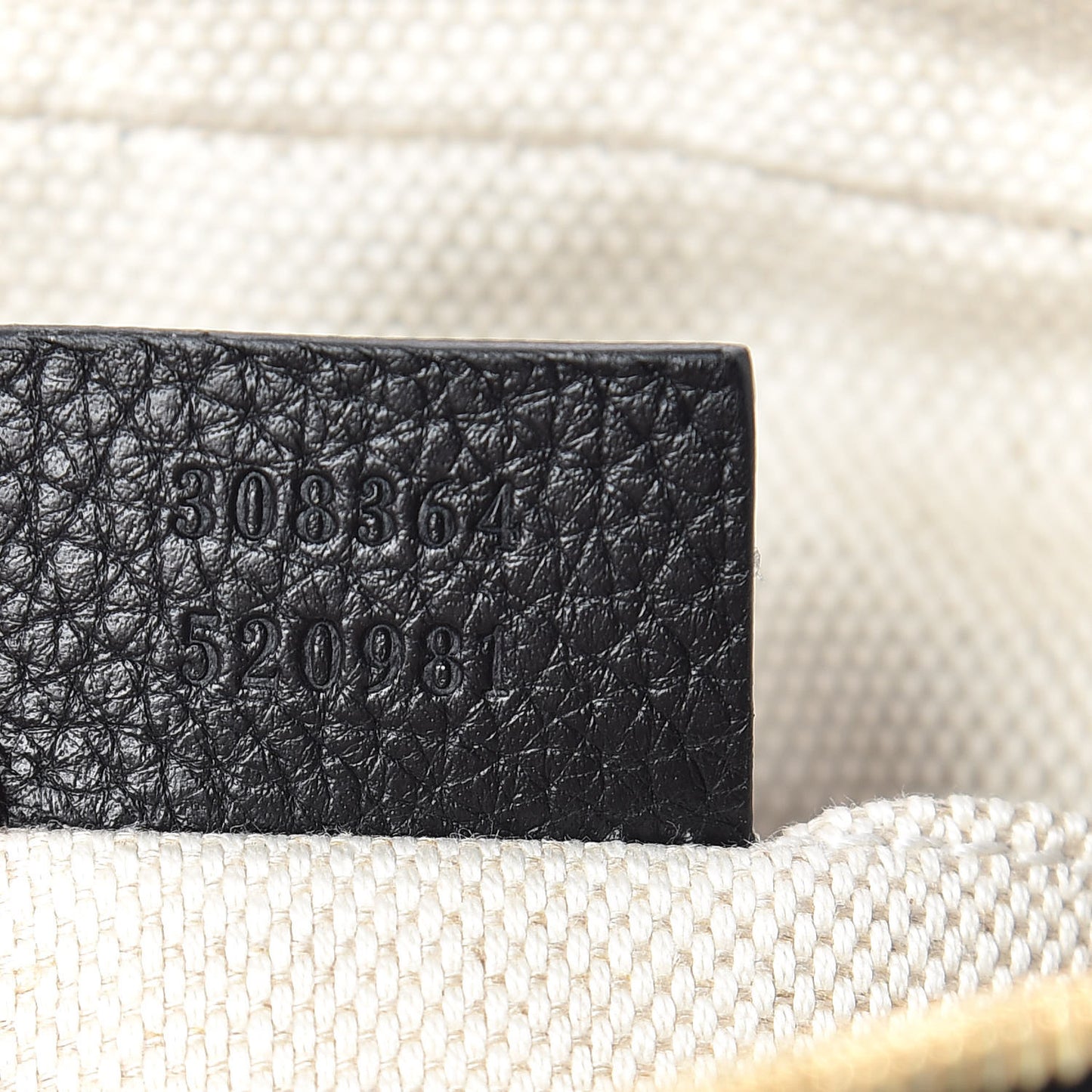Pebbled Calfskin Small Soho Disco Bag Black
