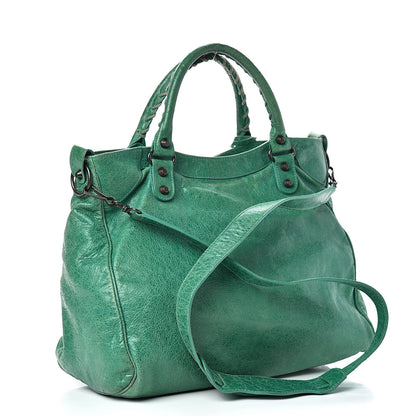 Balenciaga Agneau Classic Hardware Velo Sauge 2 of 18