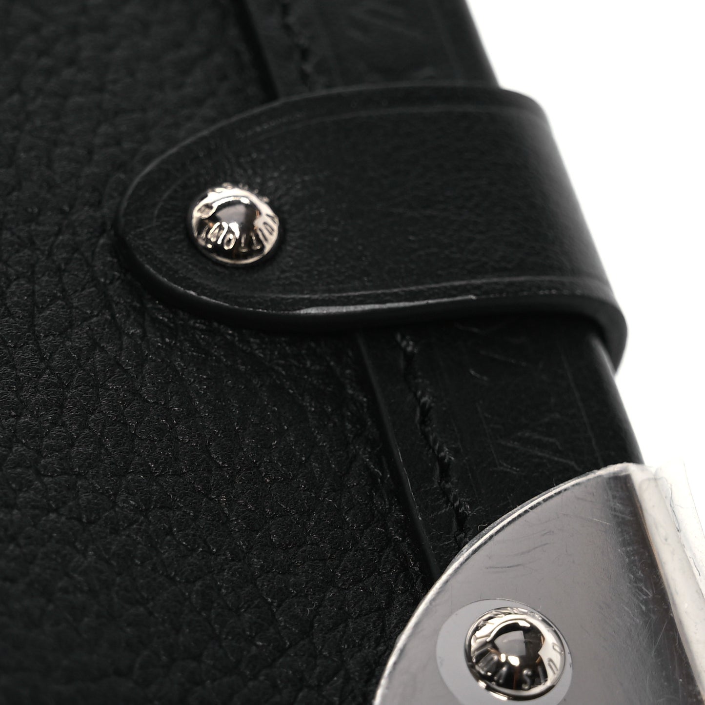 Calfskin Side Trunk MM Black