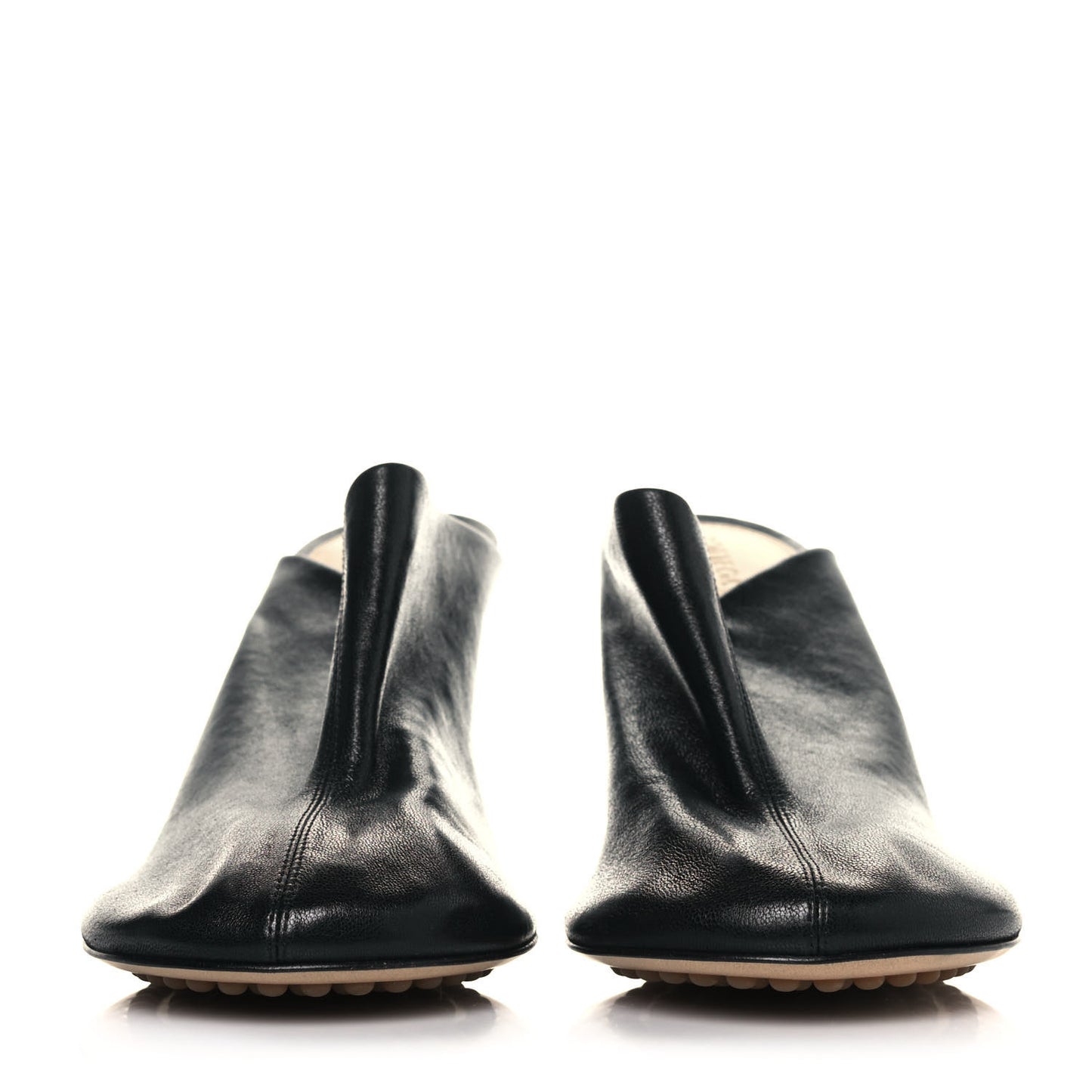 Stretch Nappa Dot Pumps 38 Black