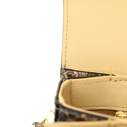 Gucci Snakeskin Horsebit 1955 Shoulder Bag Multicolor 12 of 14