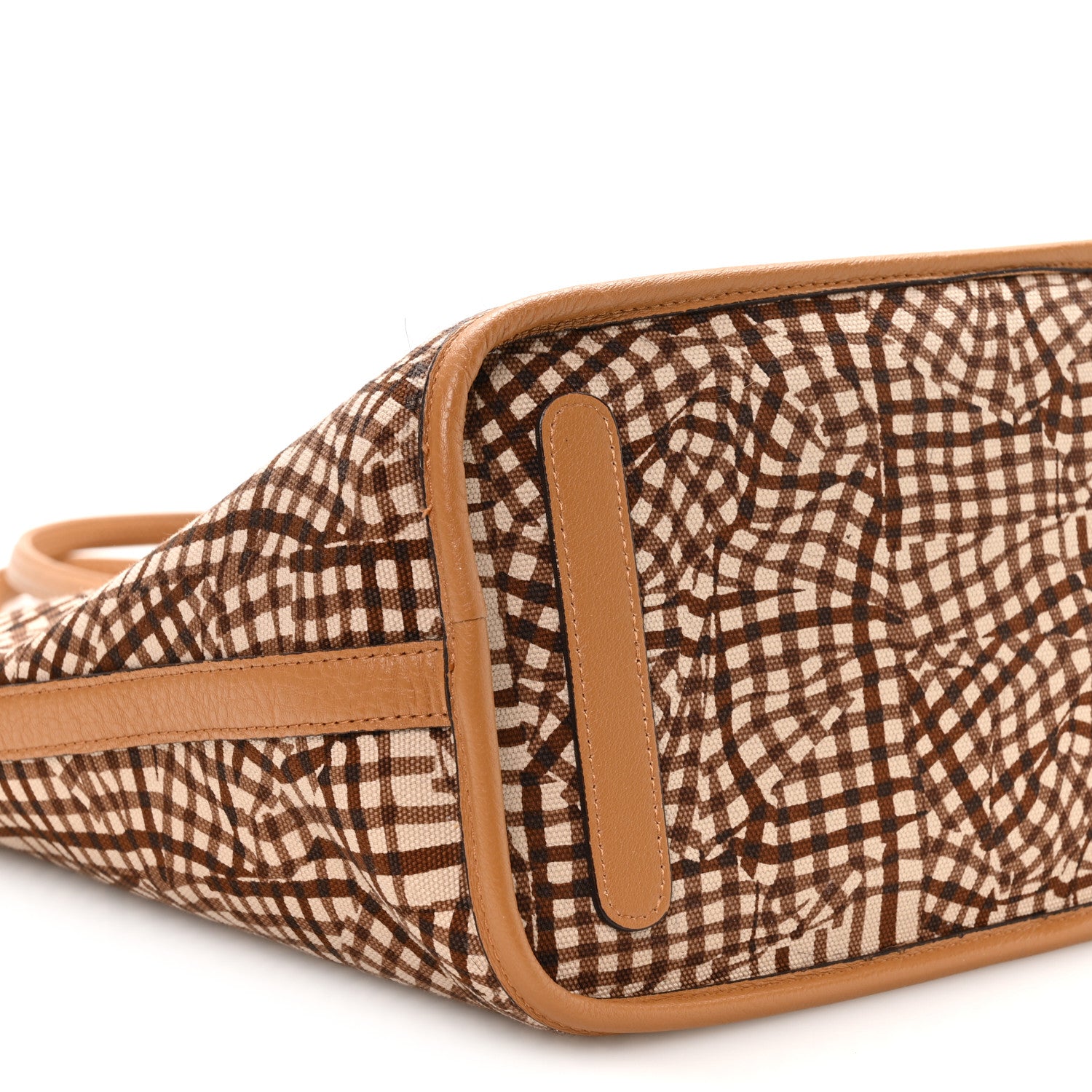 MCM Visetos Medium Liz Reversible Shopper Tote Cognac 15 of 17
