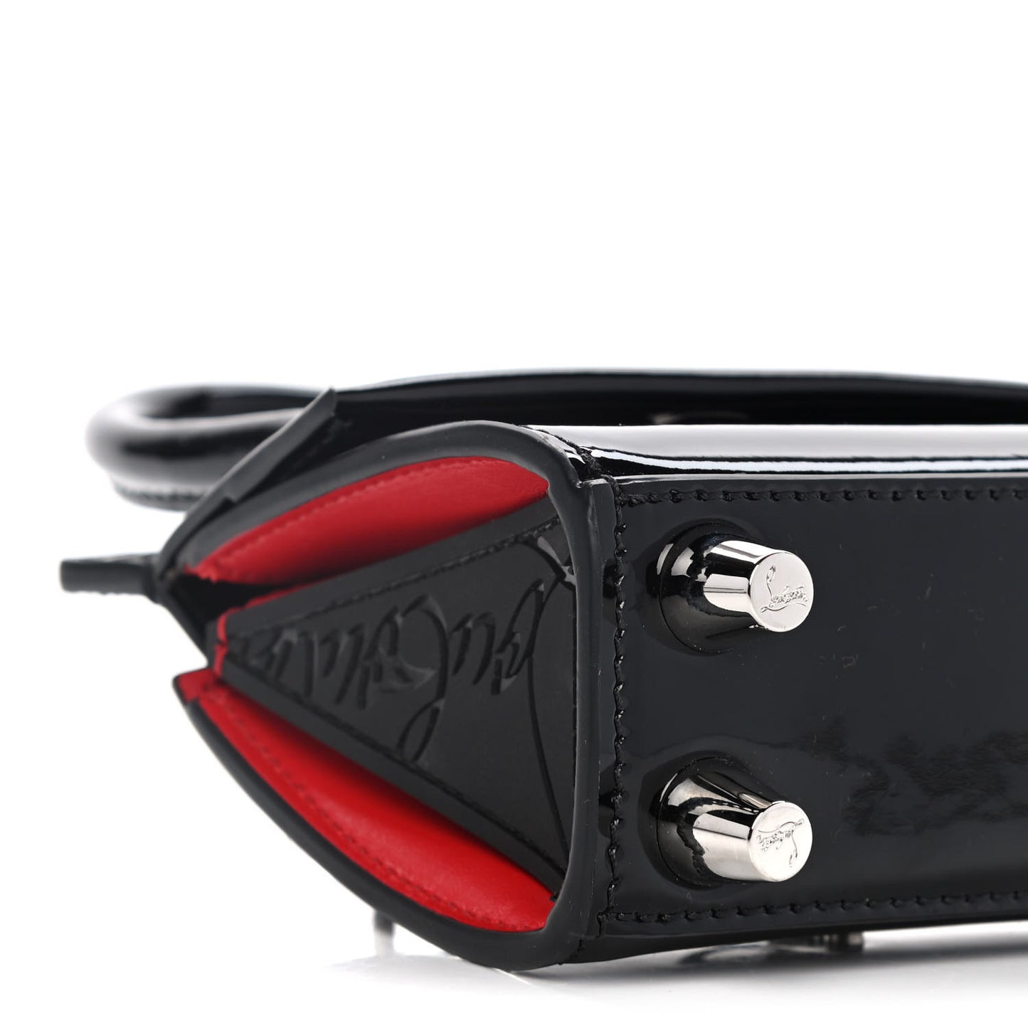 Patent Calfskin Nano Paloma Black