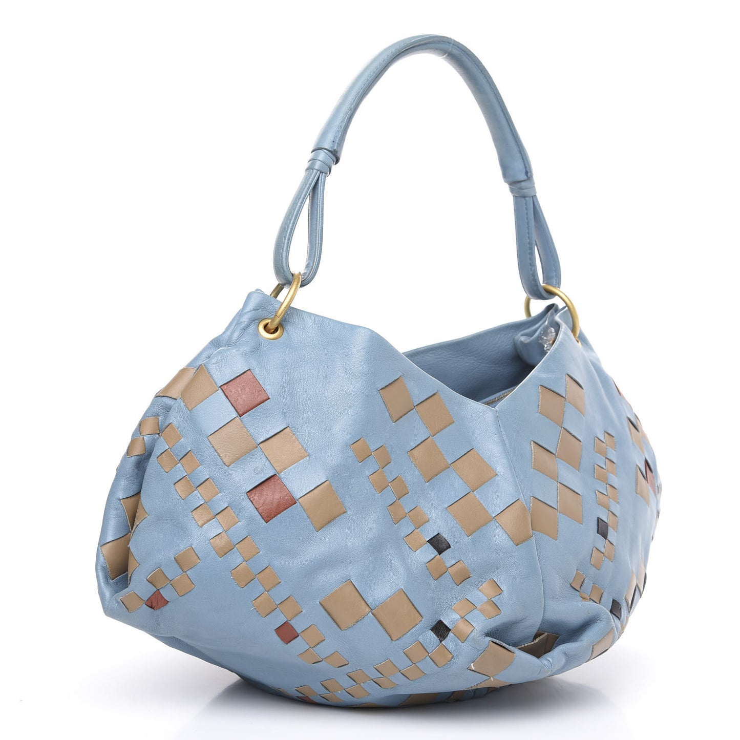 Nappa Intrecciato Aquilone Fortune Cookie Hobo