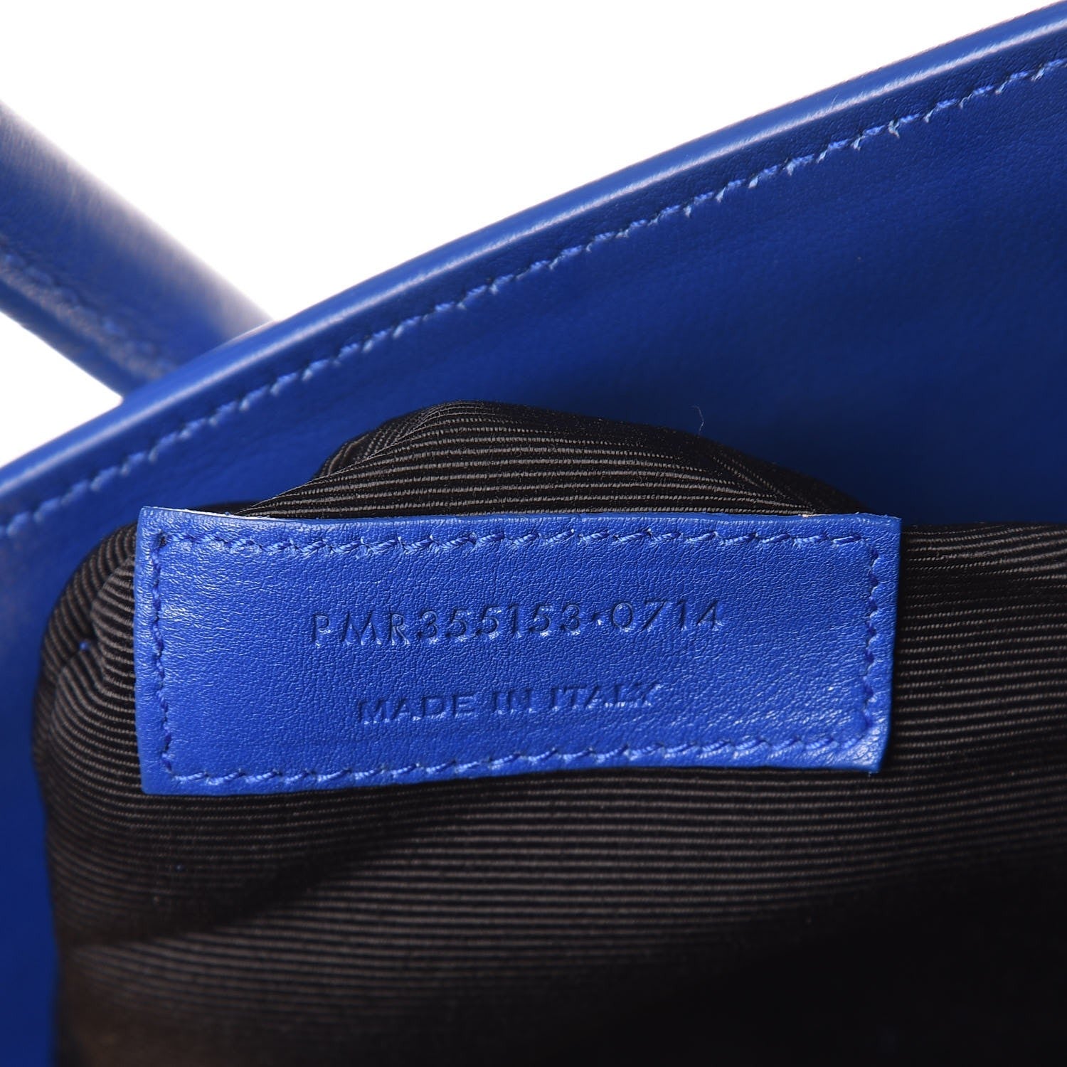 Saint Laurent Calfskin Small Sac De Jour Blue Majorelle 7 of 16