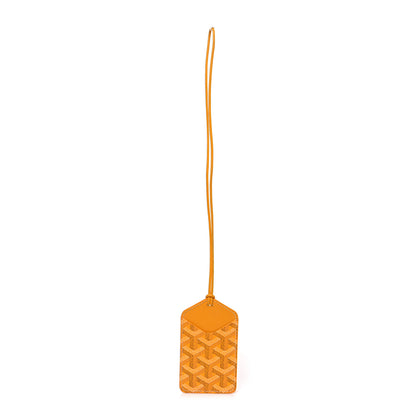 Goyard Goyardine Luggage Tag Yellow 1 of 3