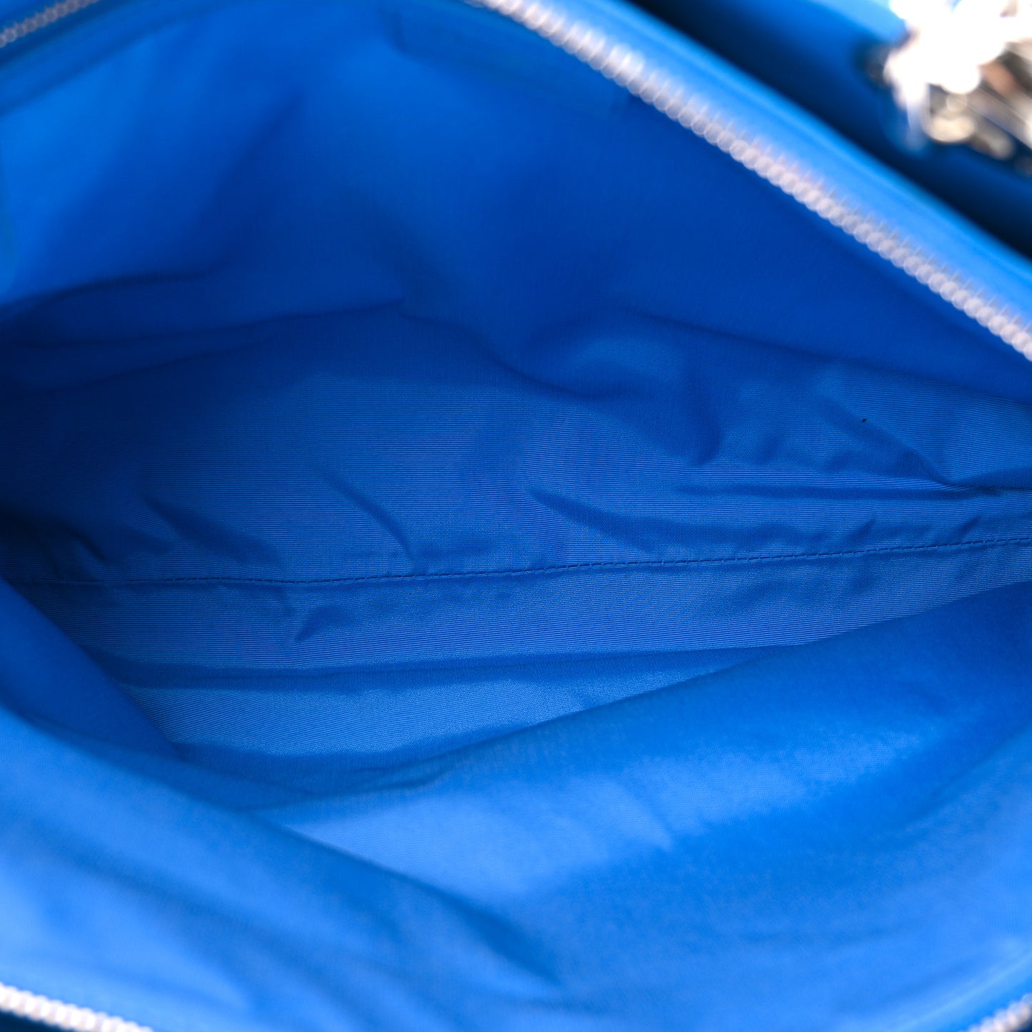 Lambskin Cannage Large Dior Soft Shopping Tote Blue