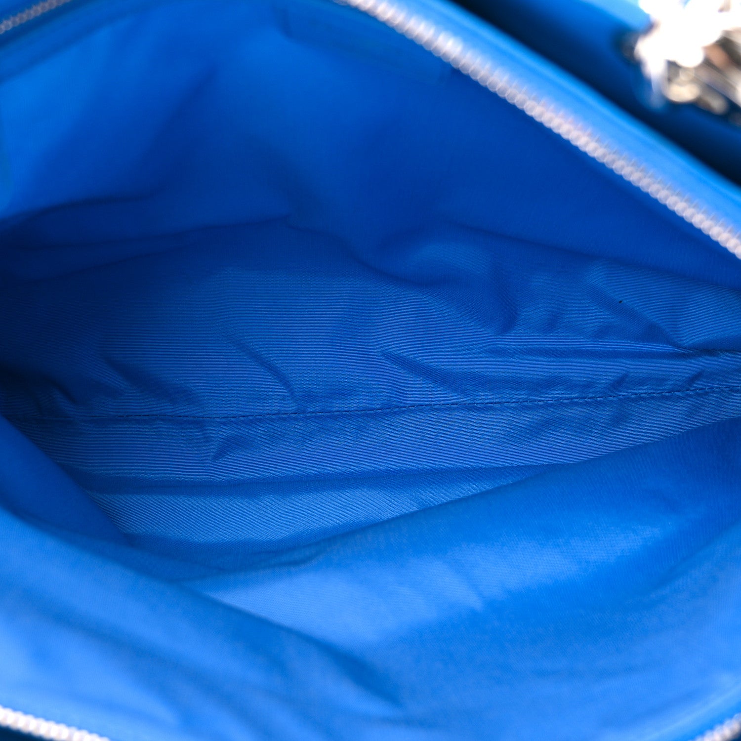 Christian Dior Lambskin Cannage Large Dior Soft Shopping Tote Blue 5 of 14