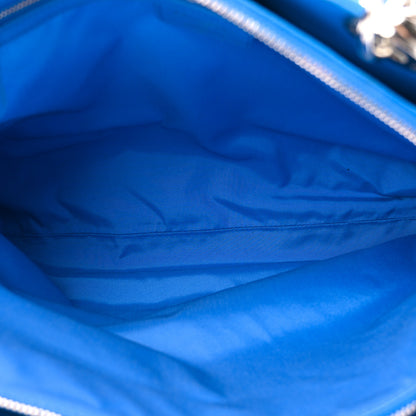 Christian Dior Lambskin Cannage Large Dior Soft Shopping Tote Blue 5 of 14