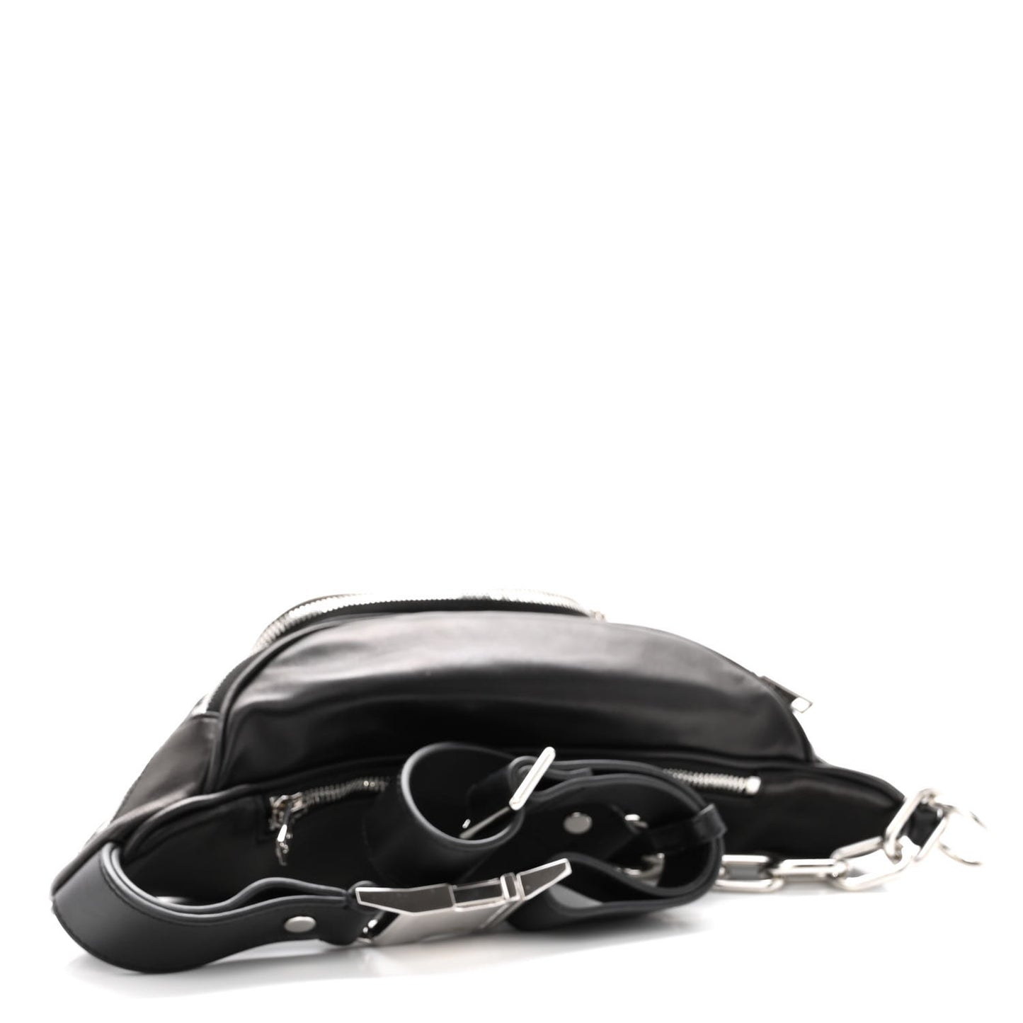 Lambskin Attica Belt Bag Black