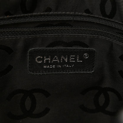 Chanel Calfskin Quilted Large Cambon Tote Beige Black 6 of 10