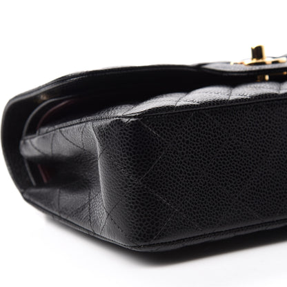 Chanel Caviar Quilted Small Double Flap Black 6 of 10