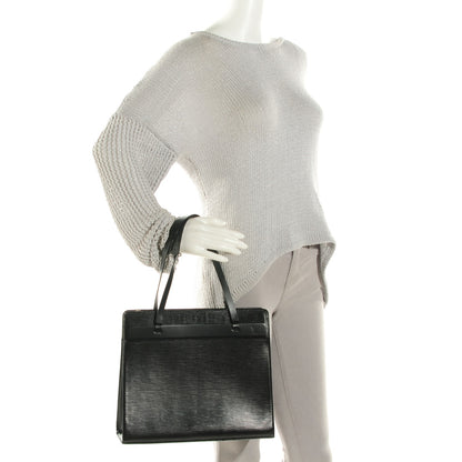 Louis Vuitton Epi Croisette PM Black 2 of 7