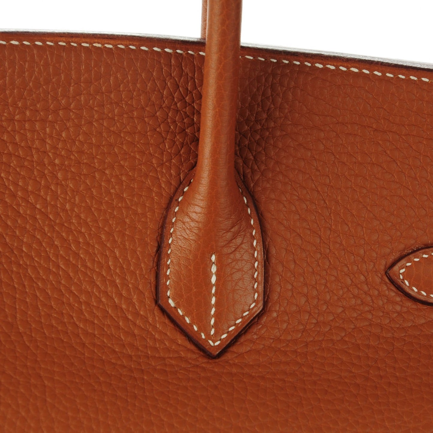 Taurillon Clemence Birkin 35 Gold
