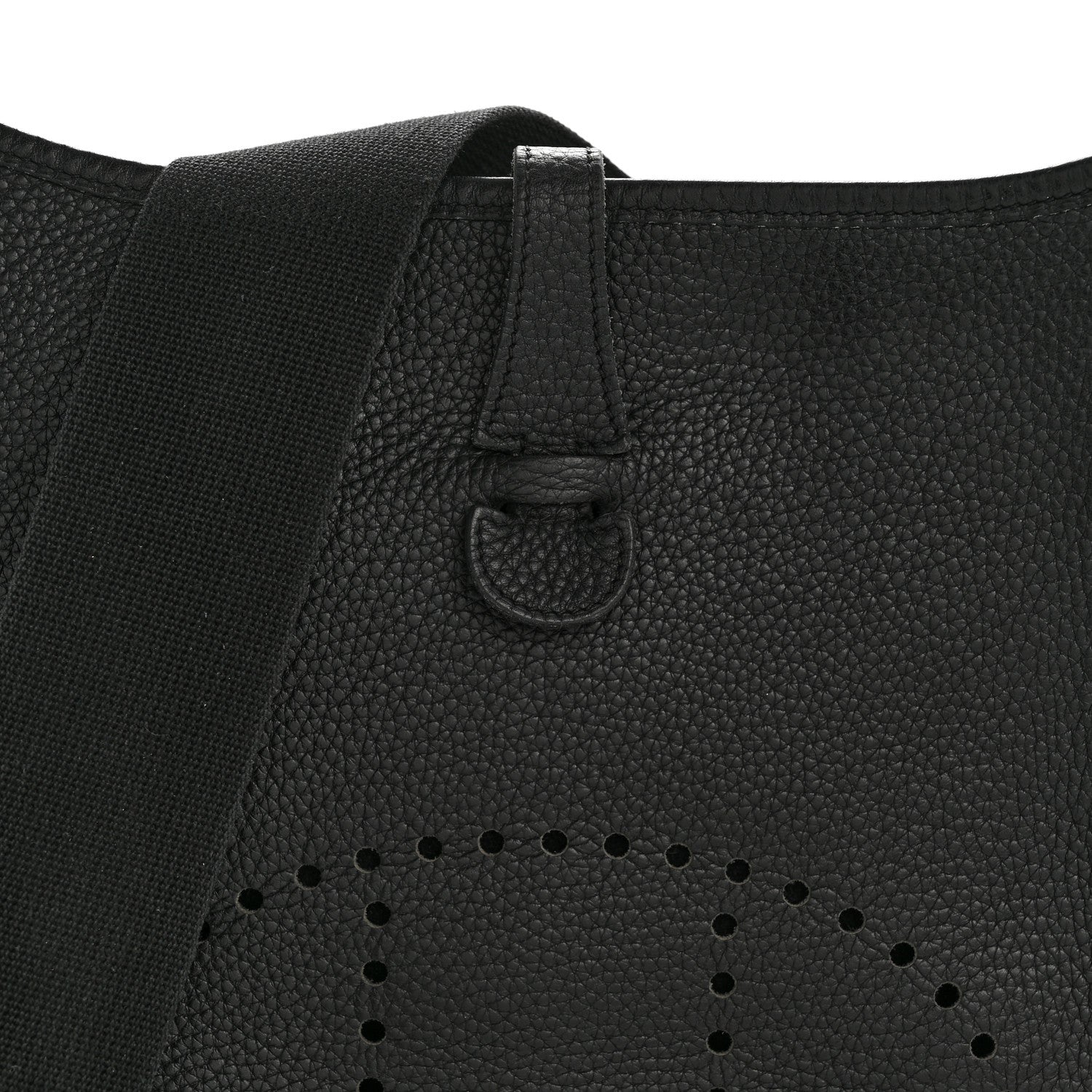 Hermes Taurillon Clemence Evelyne II Black 9 of 15