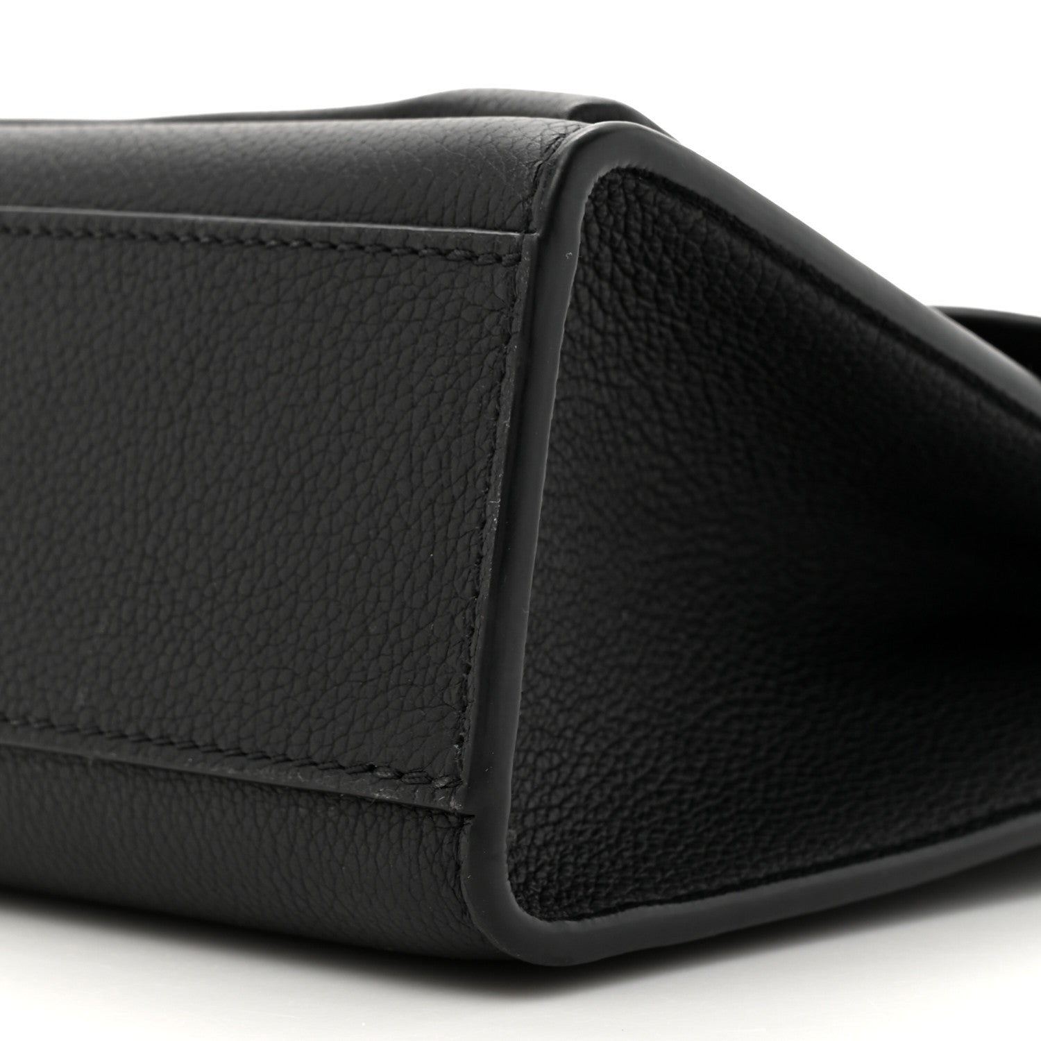 Louis Vuitton Soft Calfskin Mylockme Chain Bag BB Black 8 of 9