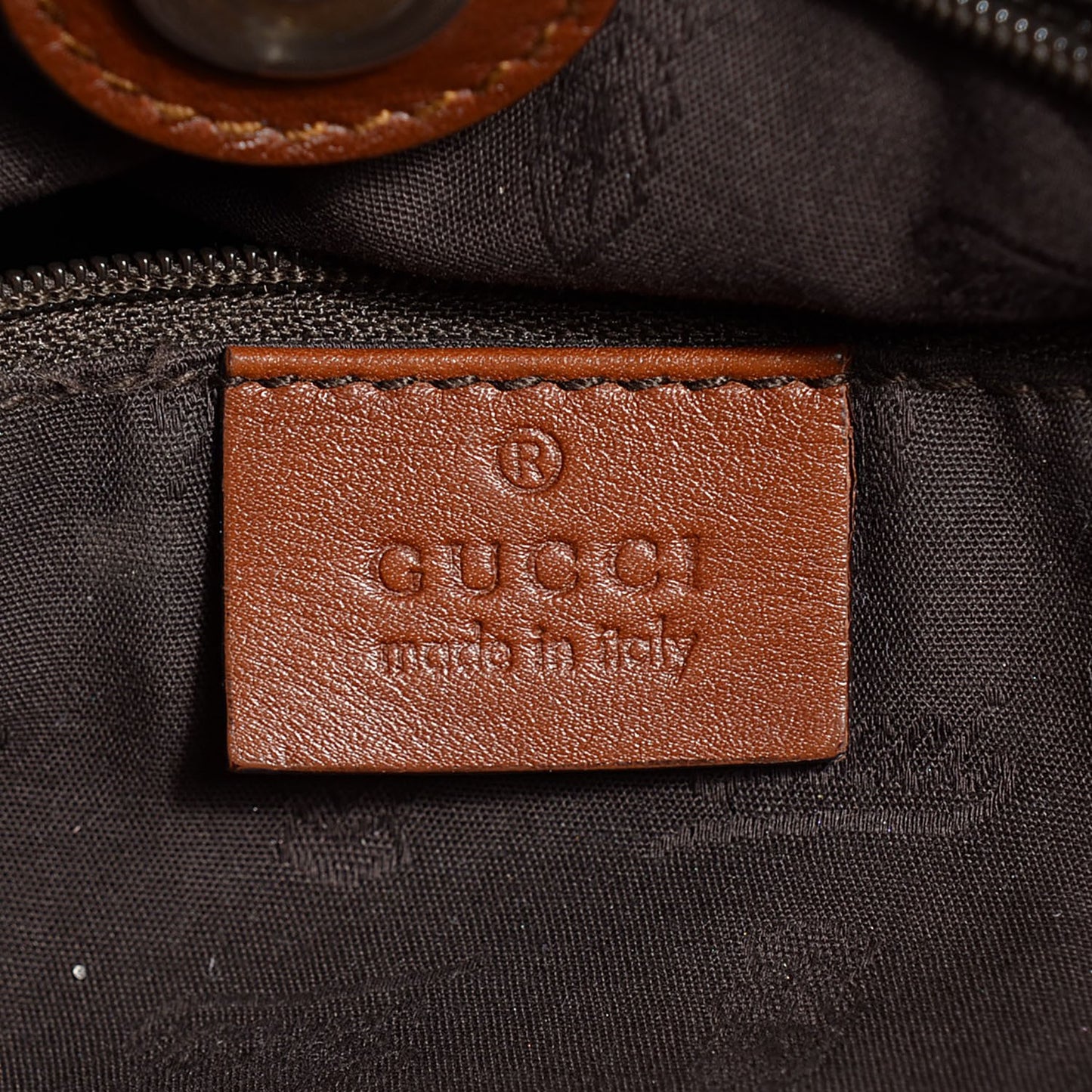 Guccissima Medium Sukey Tote Brown