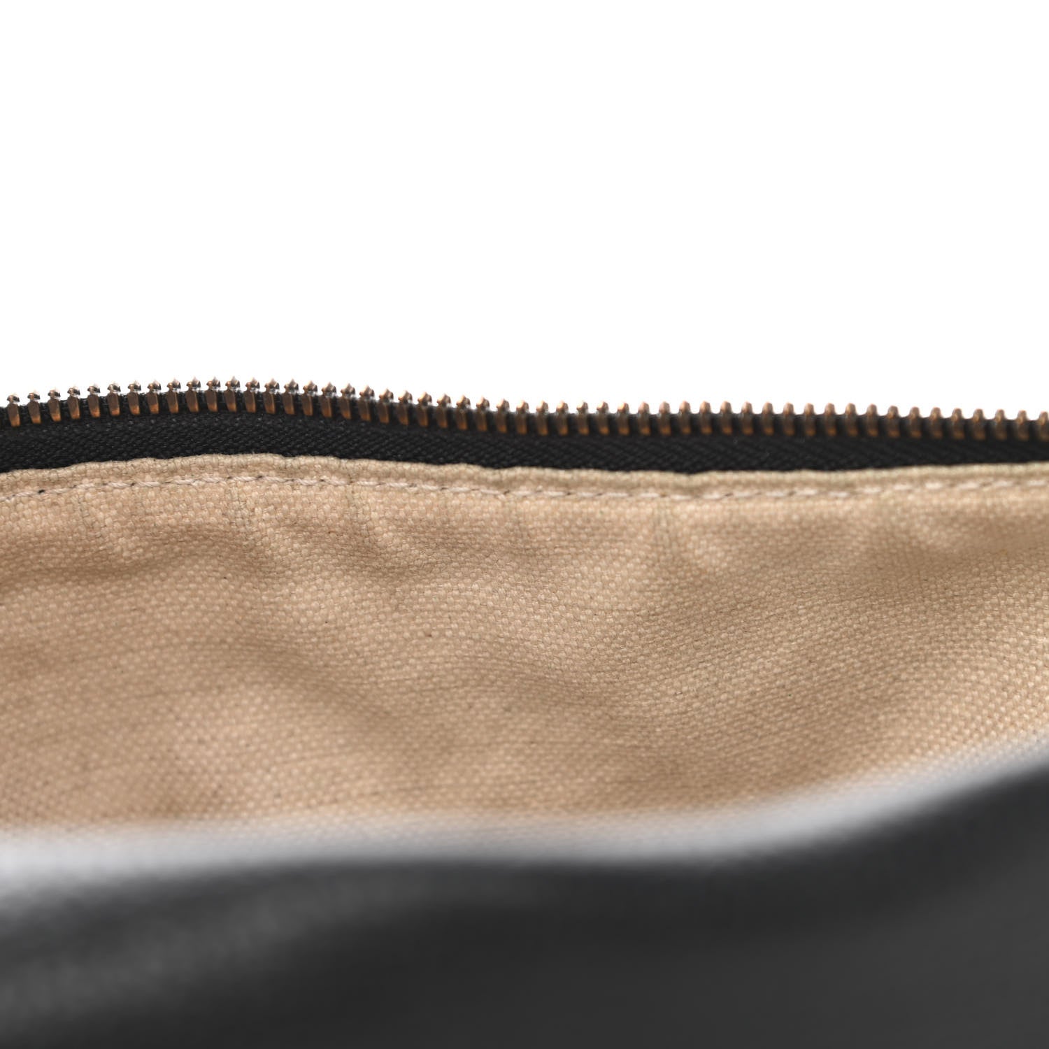 Gucci Grained Calfskin Logo Belt Bag Black 12 of 12