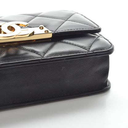 Chanel Lambskin Quilted Golden Class Wallet on Chain WOC Black 6 of 9
