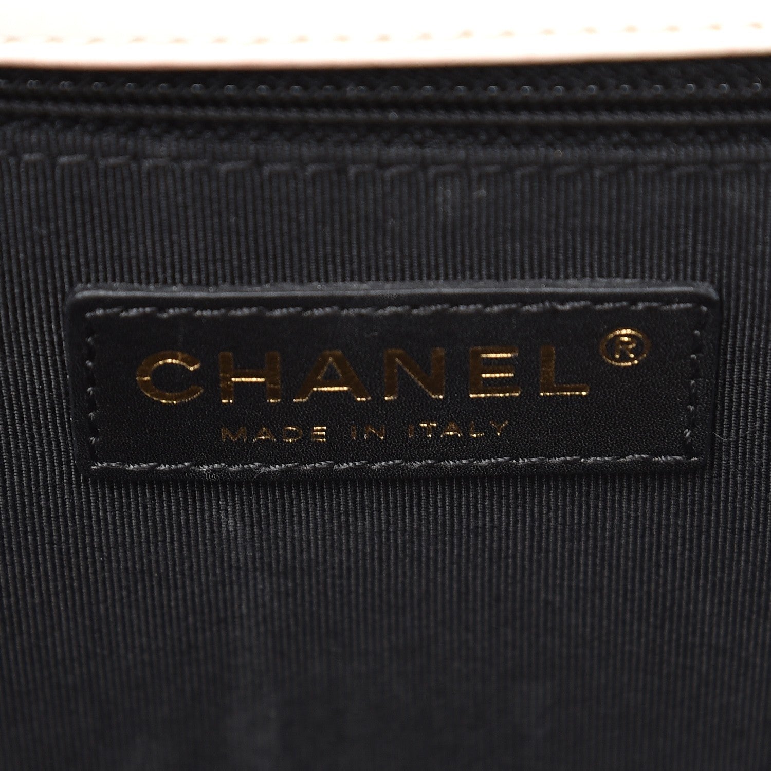 Chanel Glazed Calfskin Large Boy Flap Beige Clair 7 of 17