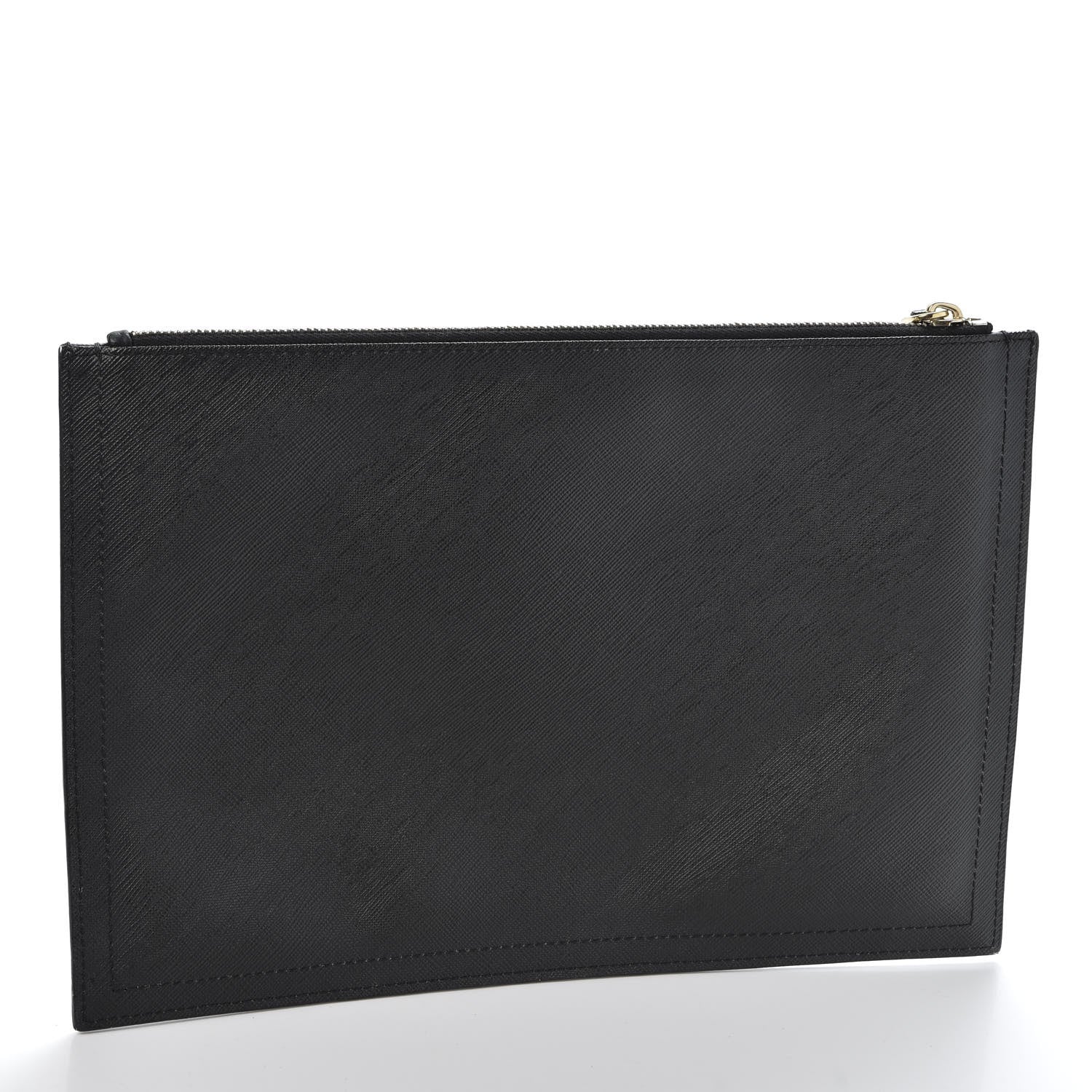 Givenchy Textured Coated Canvas Bambi Print Medium Cosmetic Pouch Black 2 of 13