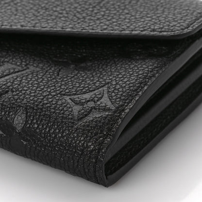 Louis Vuitton Empreinte Sarah Wallet NM Black 8 of 8
