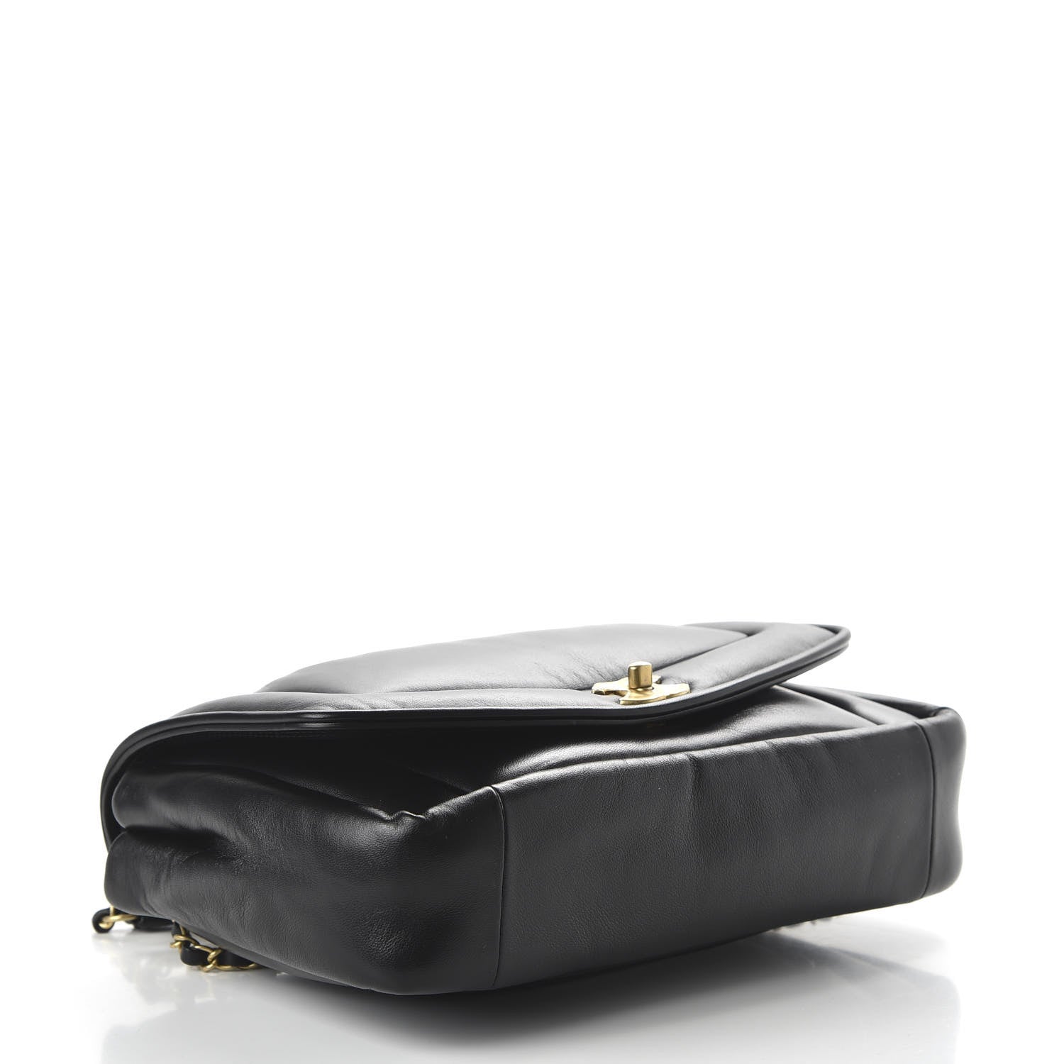Chanel Lambskin Medium Simply Flap Black 3 of 9