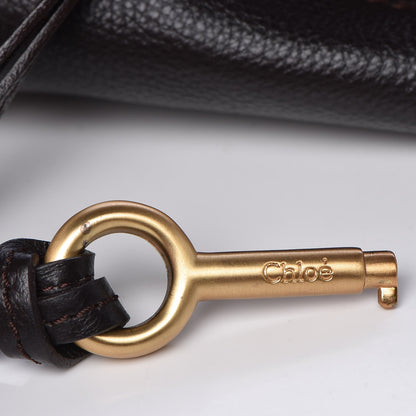 Chloe Calfskin Paddington Satchel Chocolate 23 of 35