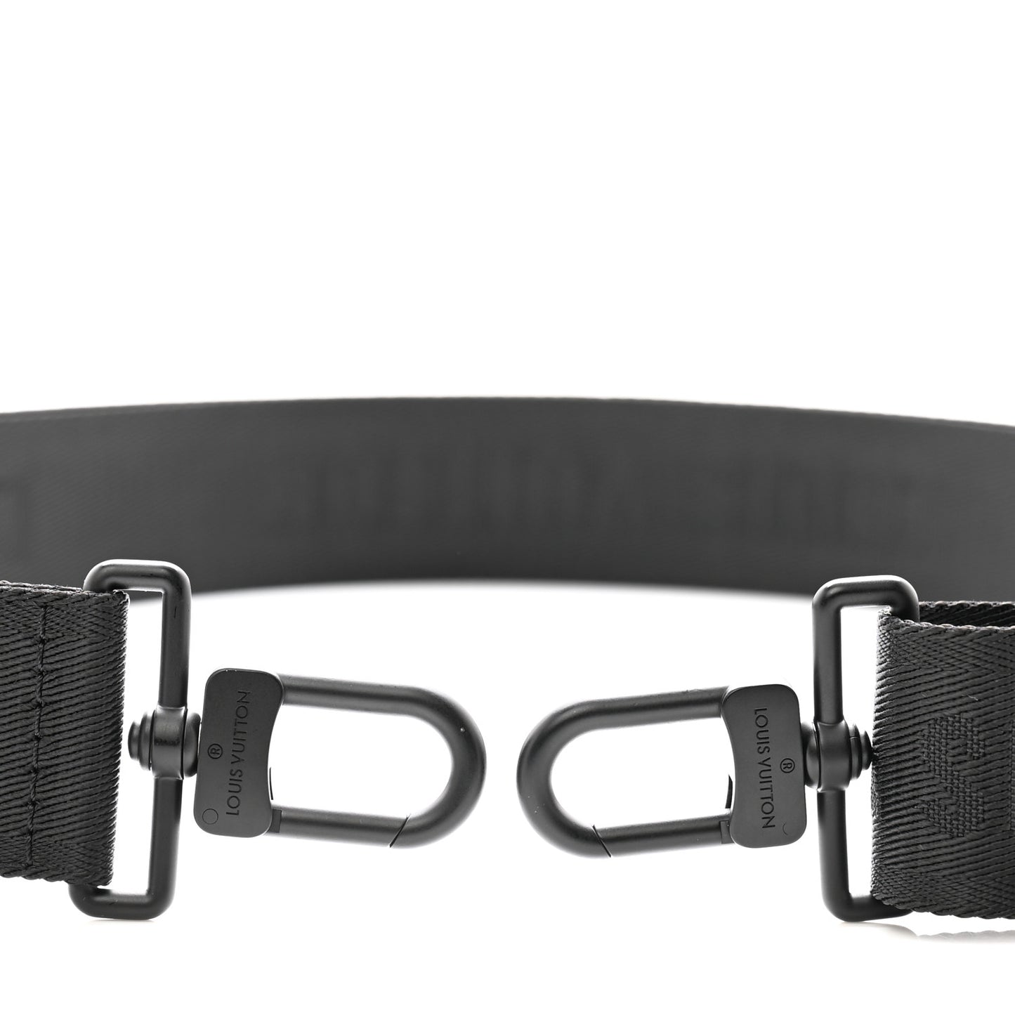 Jacquard Aerogram Shoulder Strap Black