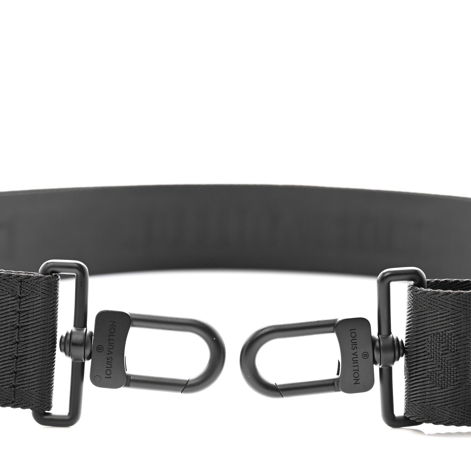 Louis Vuitton Jacquard Aerogram Shoulder Strap Black 3 of 3