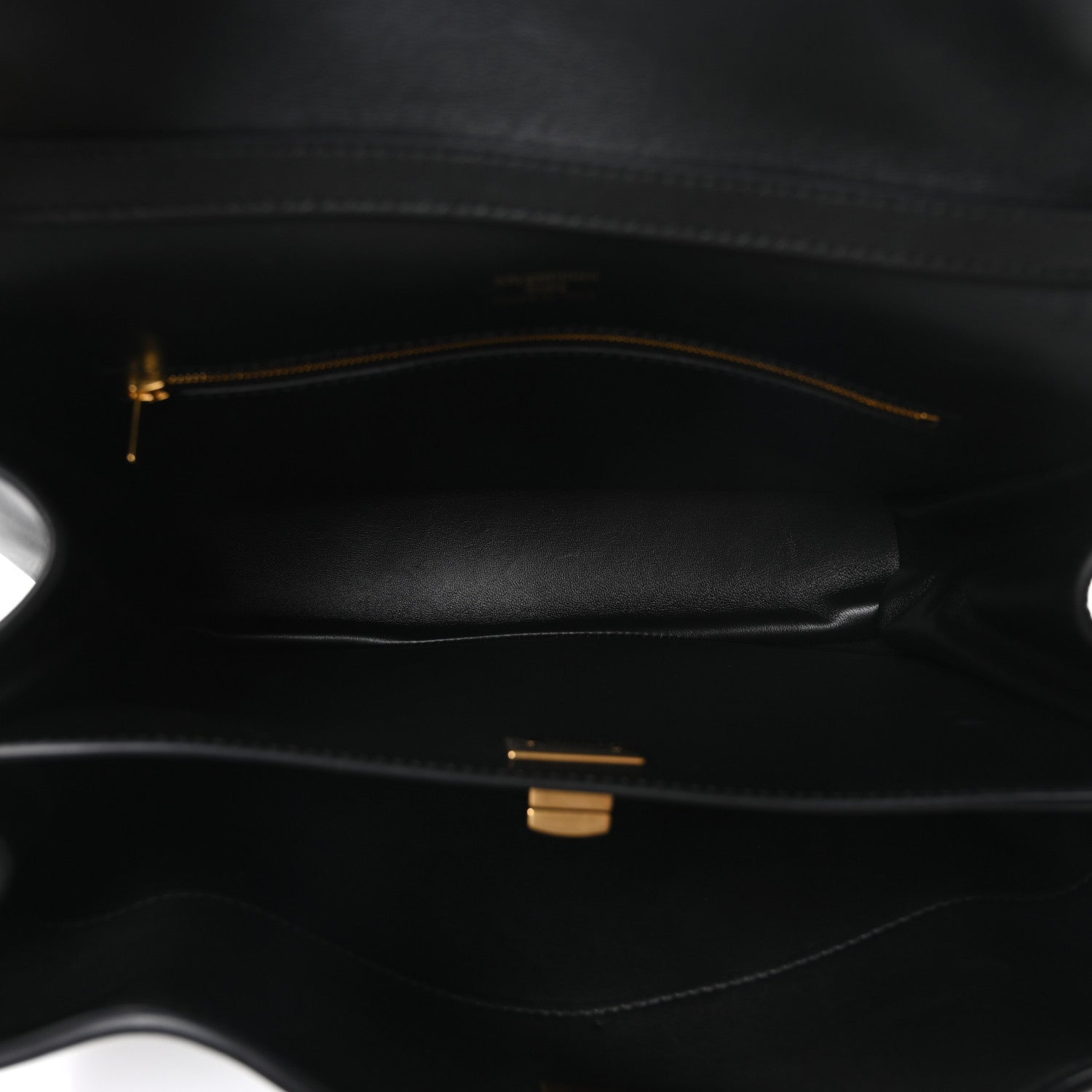 Balenciaga Natural Smooth Calfskin Small Rodeo Top Handle Handbag Black 5 of 9