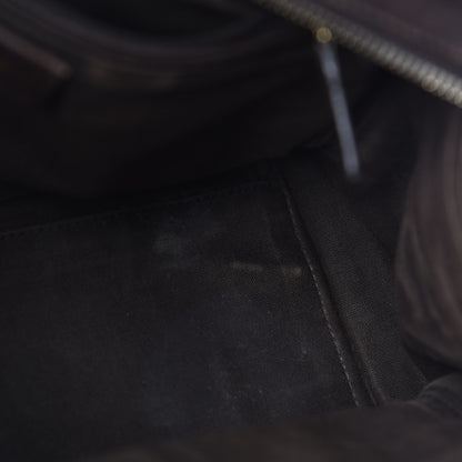 Saint Laurent Sheepskin Small Cabas ChYc Dark Brown 17 of 23