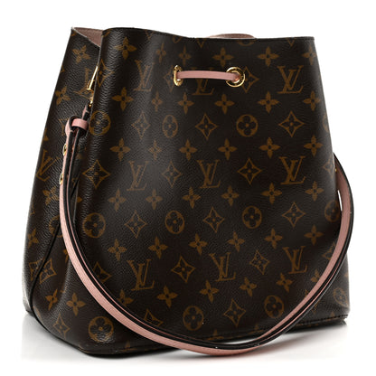 Louis Vuitton Monogram Neonoe MM Rose Poudre 3 of 13